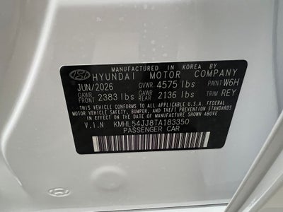 2026 Hyundai SONATA HYBRID Limited