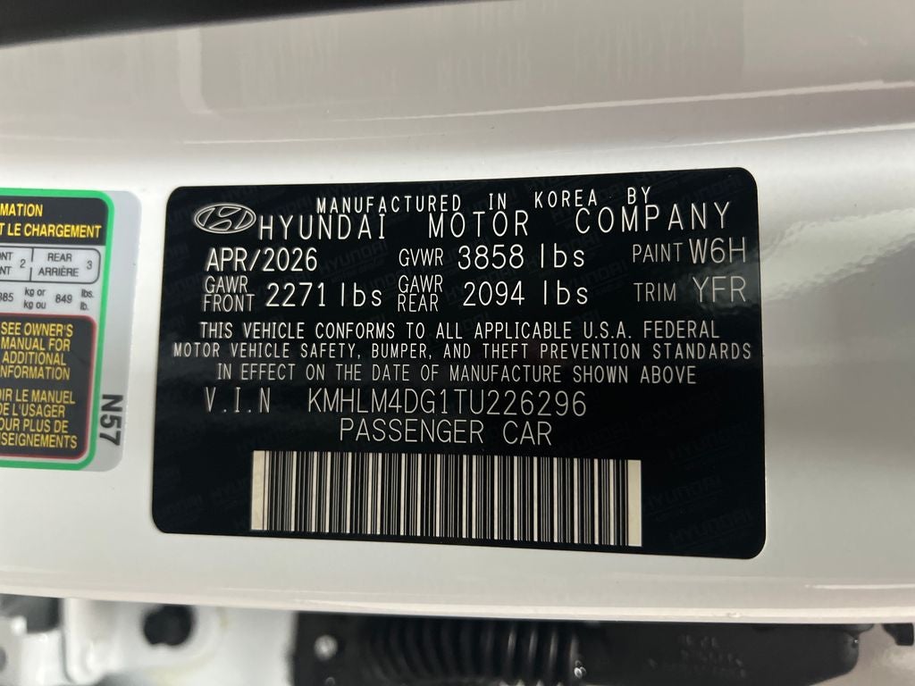 2026 Hyundai ELANTRA SEL Sport