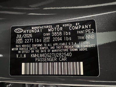 2026 Hyundai ELANTRA SEL Sport
