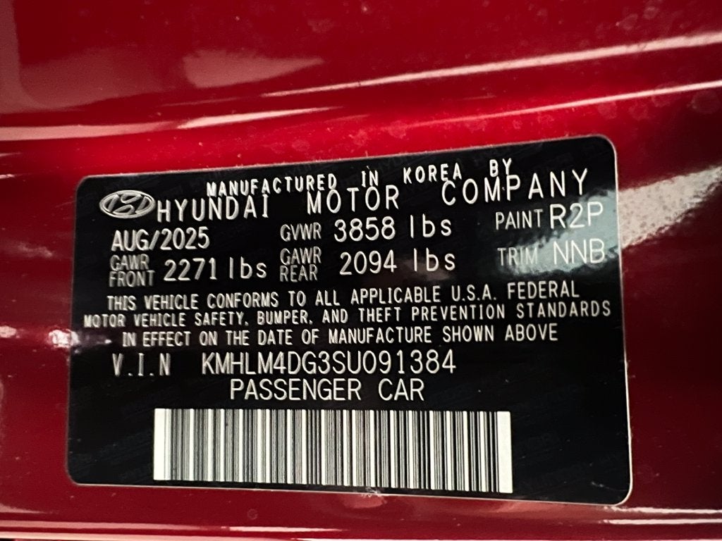 2025 Hyundai ELANTRA SEL Sport