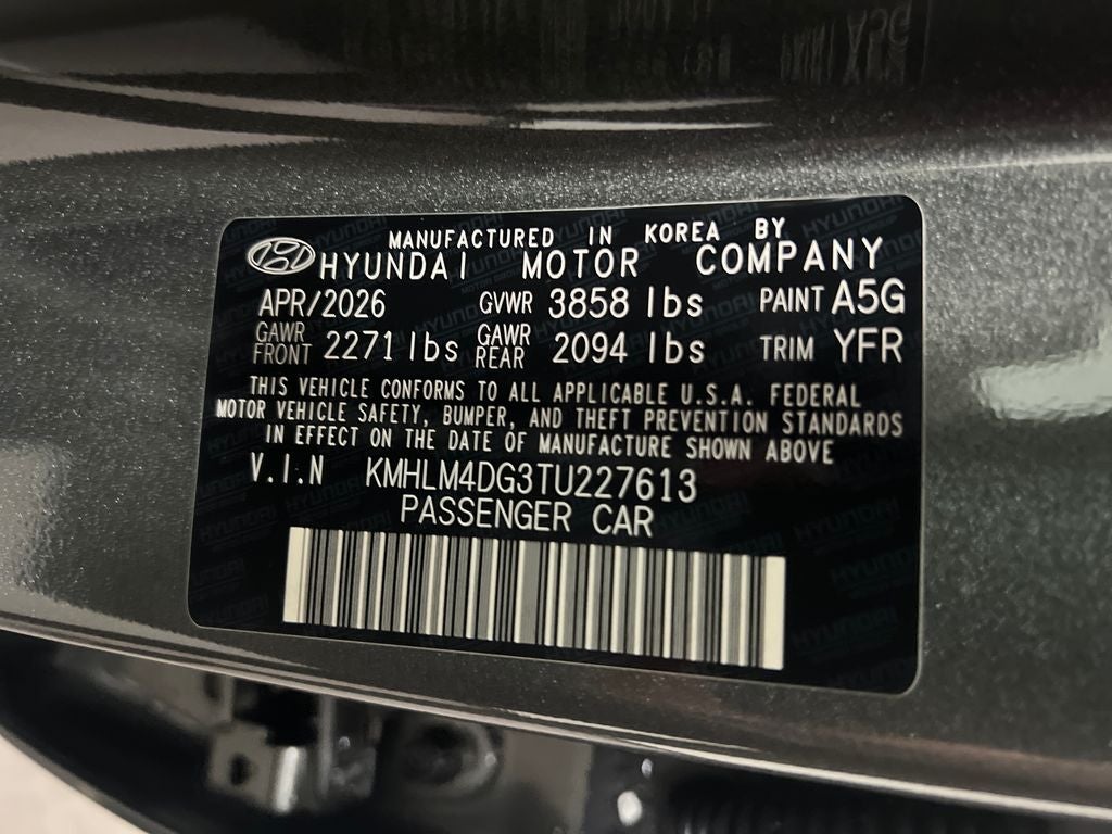 2026 Hyundai ELANTRA SEL Sport