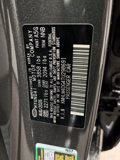 2026 Hyundai ELANTRA SEL Sport Plus