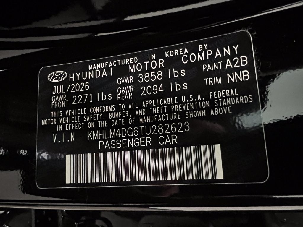 2026 Hyundai ELANTRA SEL Sport