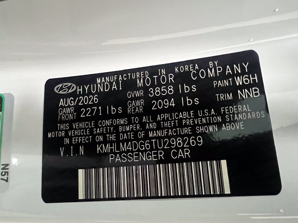 2026 Hyundai ELANTRA SEL Sport