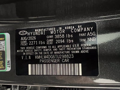 2026 Hyundai ELANTRA SEL Sport Plus