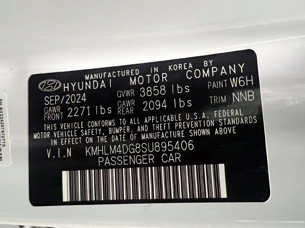 2025 Hyundai ELANTRA SEL Sport