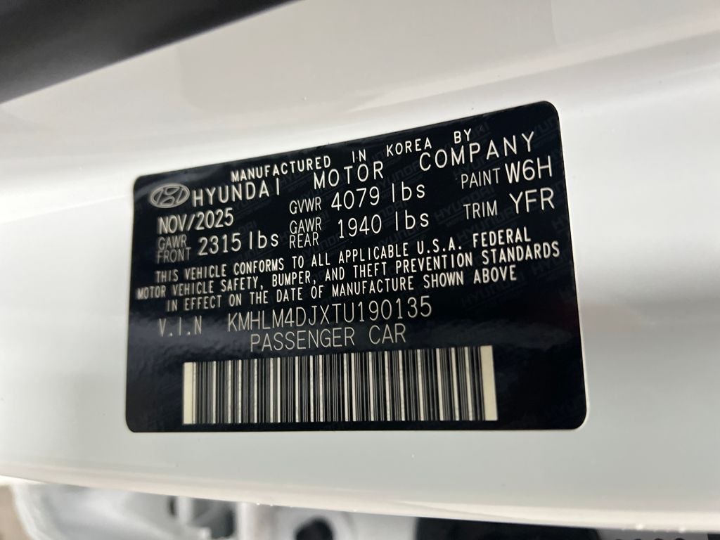 2026 Hyundai ELANTRA HYBRID SEL Sport