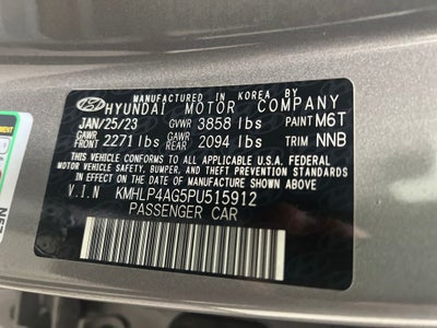 2023 Hyundai ELANTRA Limited