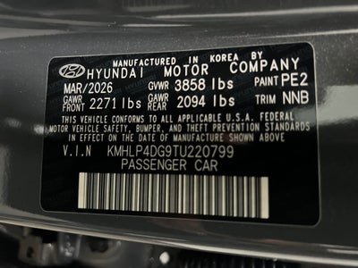 2026 Hyundai ELANTRA Limited