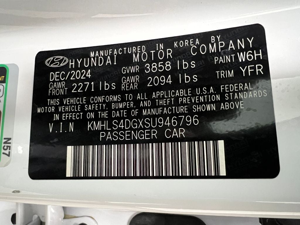 2025 Hyundai ELANTRA SEL Convenience