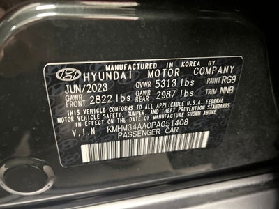 2023 Hyundai IONIQ 6 SEL