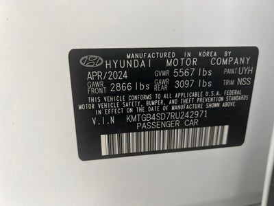 2024 Genesis G80 3.5T