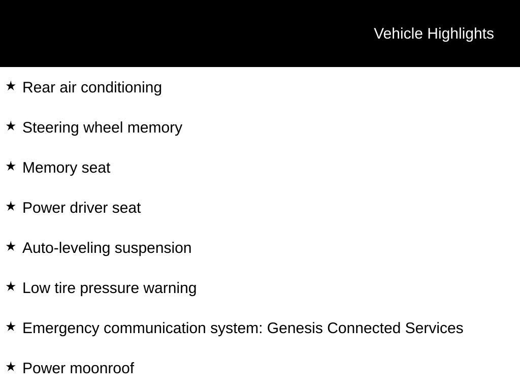 2021 Genesis GV80 2.5T