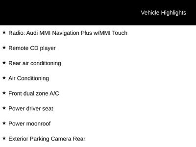 2018 Audi A4 2.0T ultra Premium