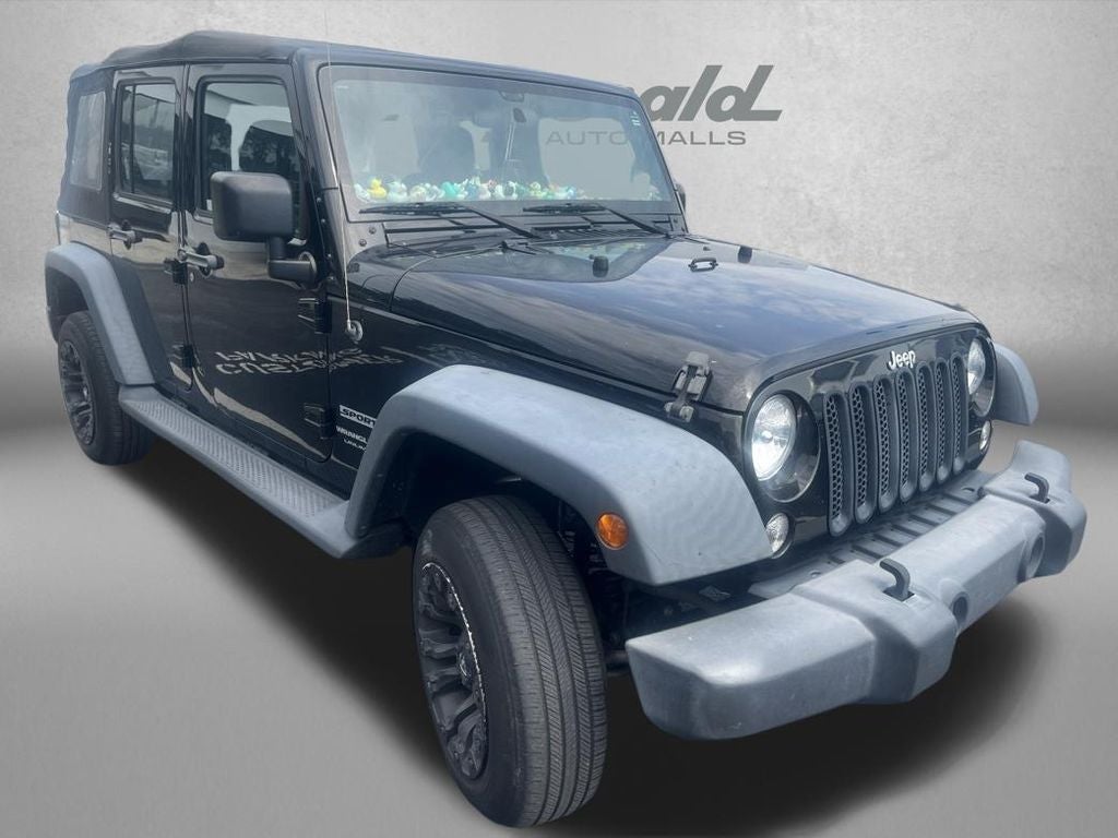 2018 Jeep Wrangler JK Unlimited Sport 4x4
