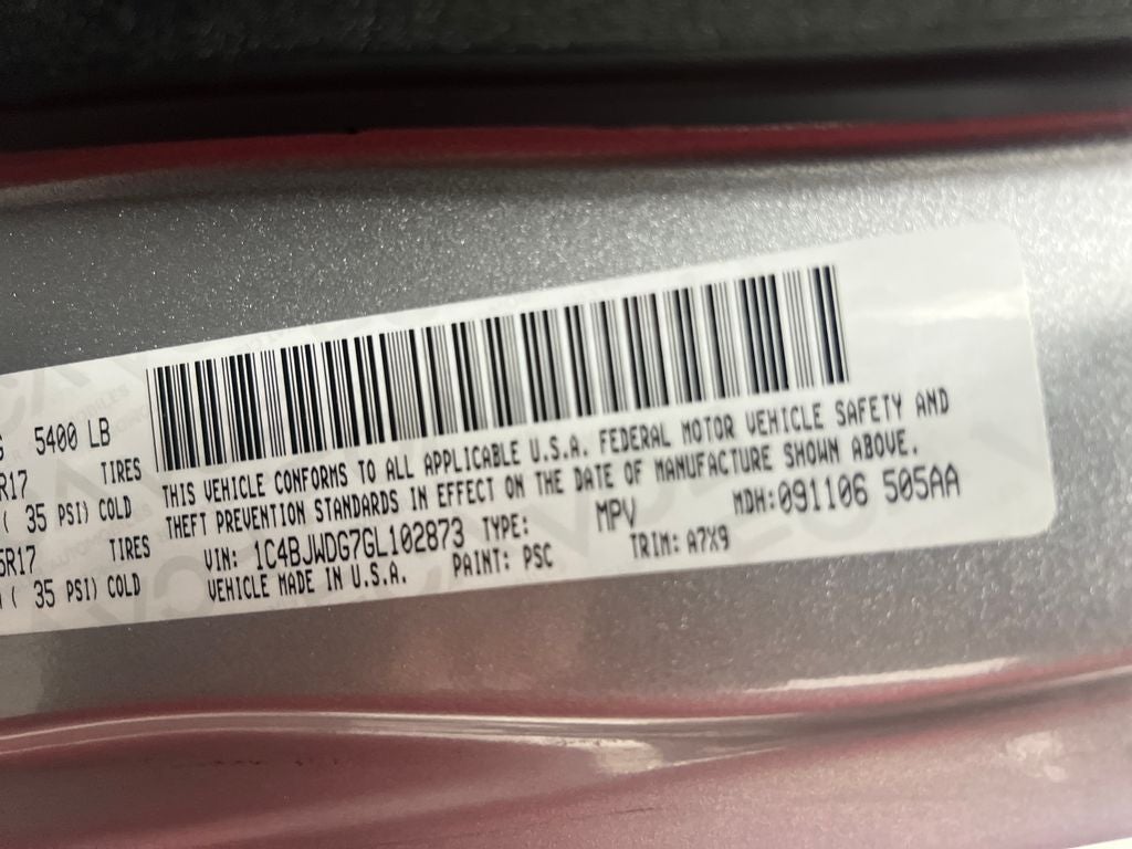 2016 Jeep Wrangler Unlimited Sport