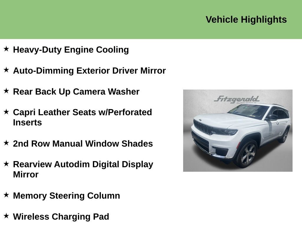 2021 Jeep Grand Cherokee L Limited 4x4