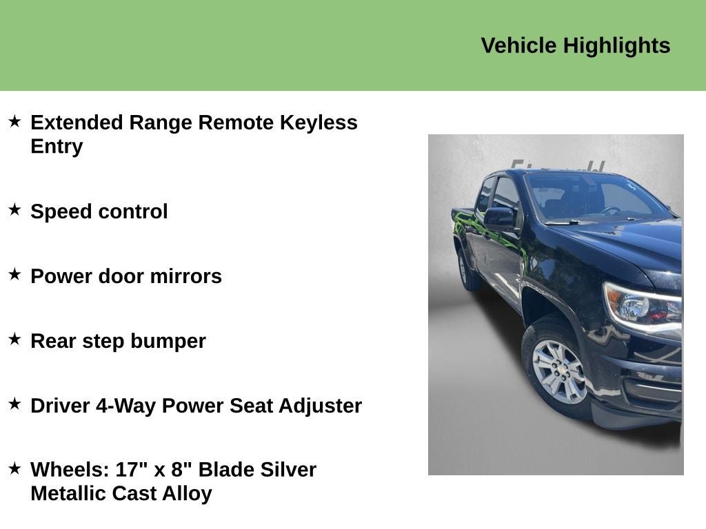 2017 Chevrolet Colorado 2WD LT