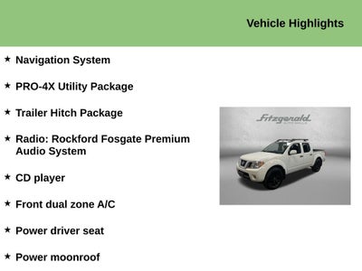 2020 Nissan Frontier Crew Cab PRO-4X 4x4