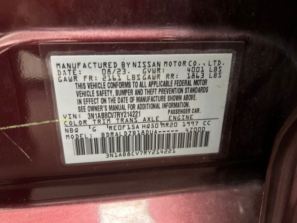 2024 Nissan Sentra SV Xtronic CVT