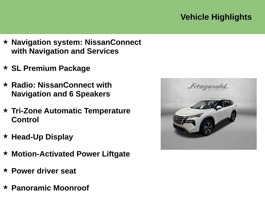 2025 Nissan Rogue SL FWD