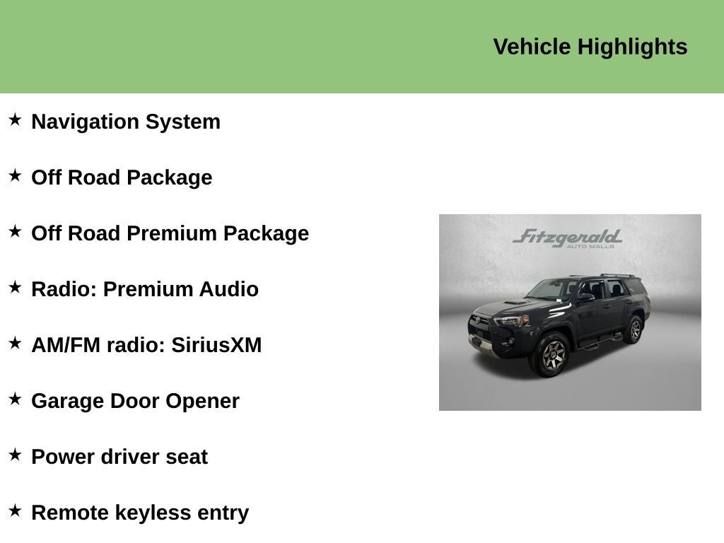 2024 Toyota 4Runner TRD Off Road Premium
