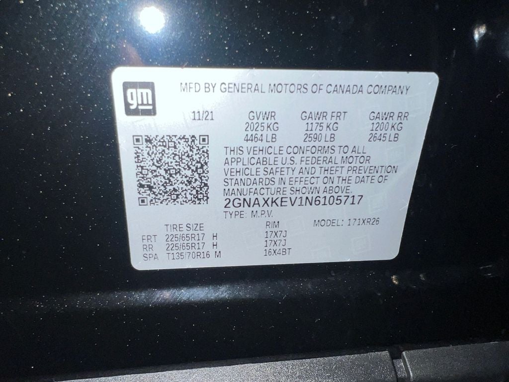 2022 Chevrolet Equinox LT