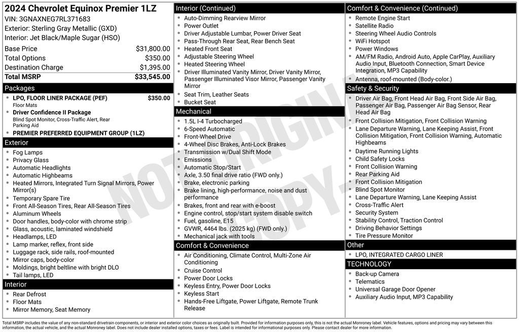 2024 Chevrolet Equinox Premier