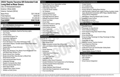 2022 Toyota Tacoma SR5