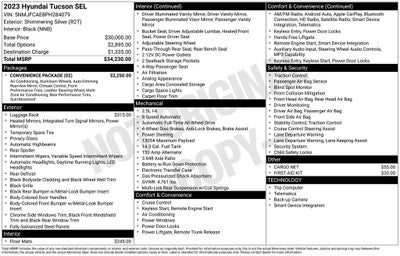 2023 Hyundai TUCSON SEL