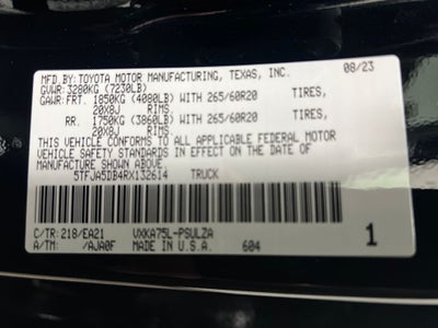 2024 Toyota Tundra Limited