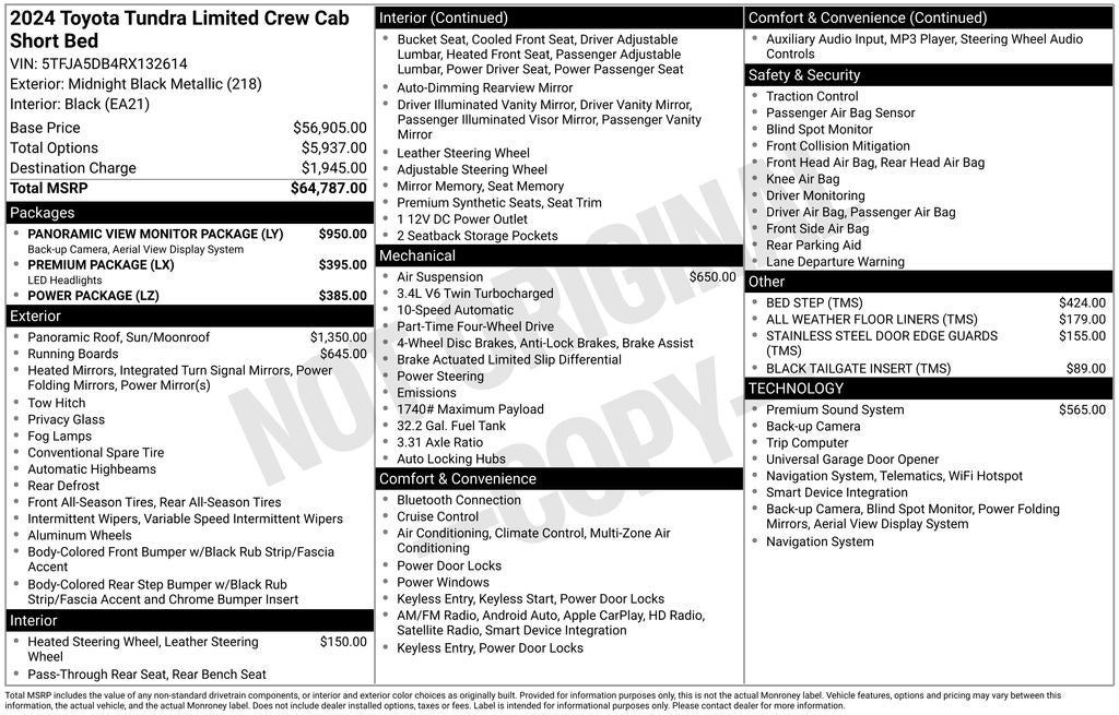 2024 Toyota Tundra Limited