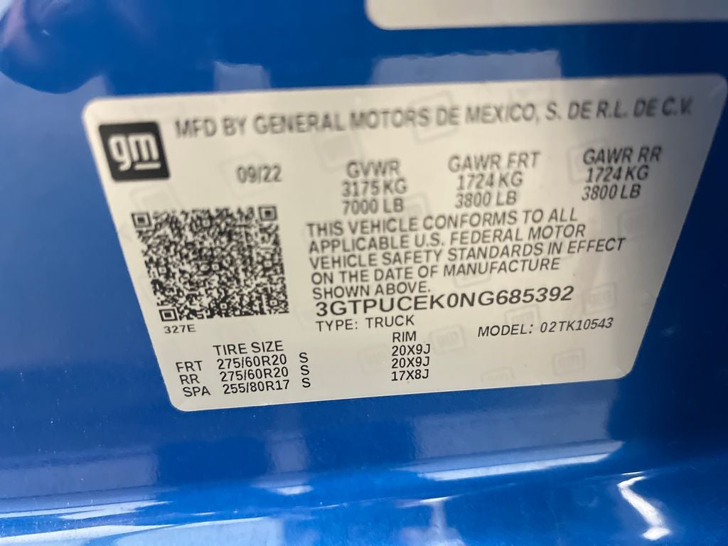 2022 GMC Sierra 1500 Elevation