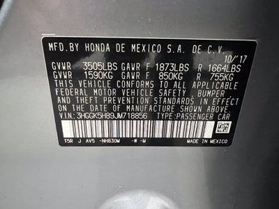 2018 Honda Fit EX
