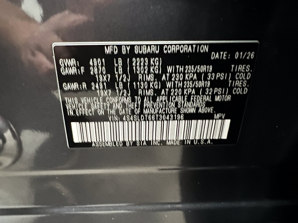 2026 Subaru Forester Touring