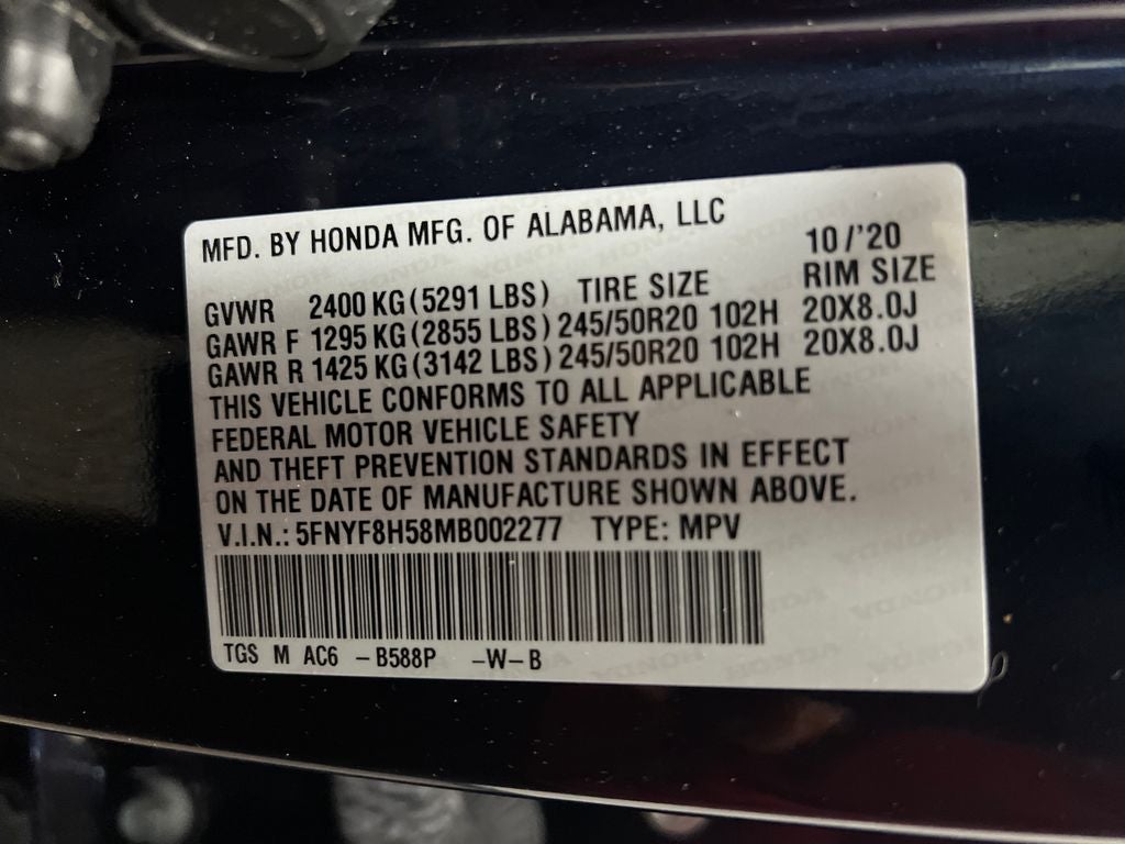 2021 Honda Passport EX-L