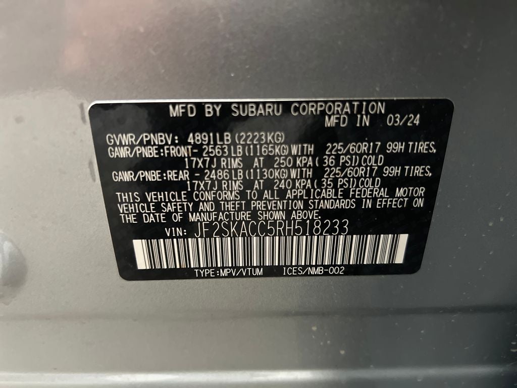 2024 Subaru Forester Premium
