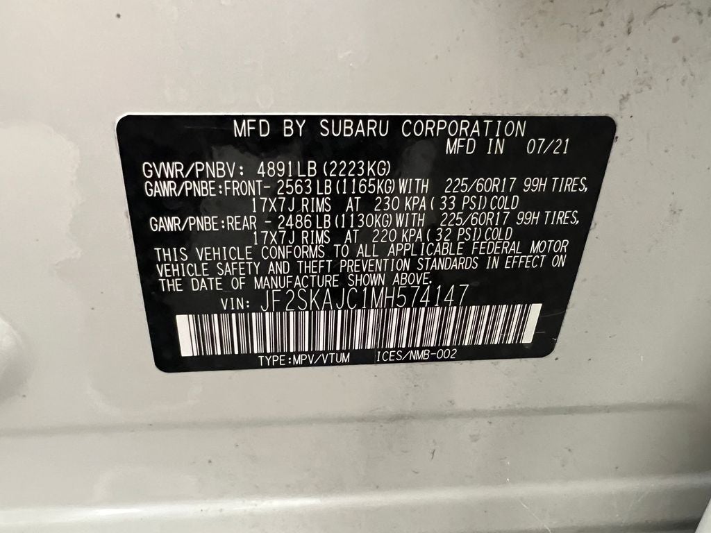 2021 Subaru Forester Premium