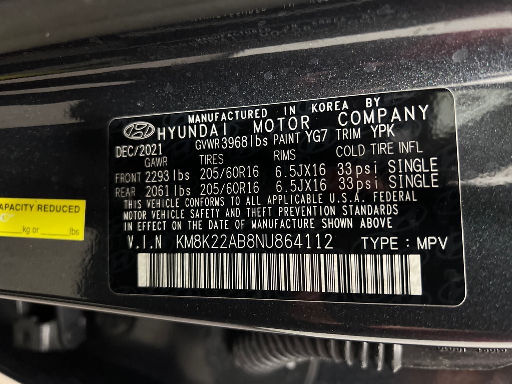 2022 Hyundai KONA SE