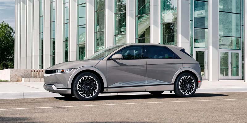 hyundia ioniq 5 drive side view