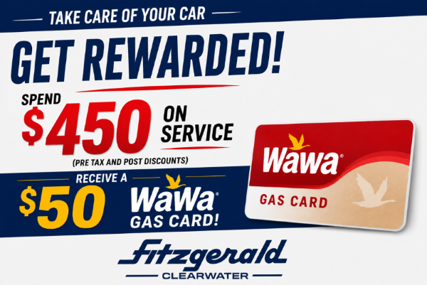 Spend $450 in Service & Receive a $50 Gas Card